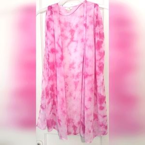 Terra & Sky Women's Plus Size Kimono